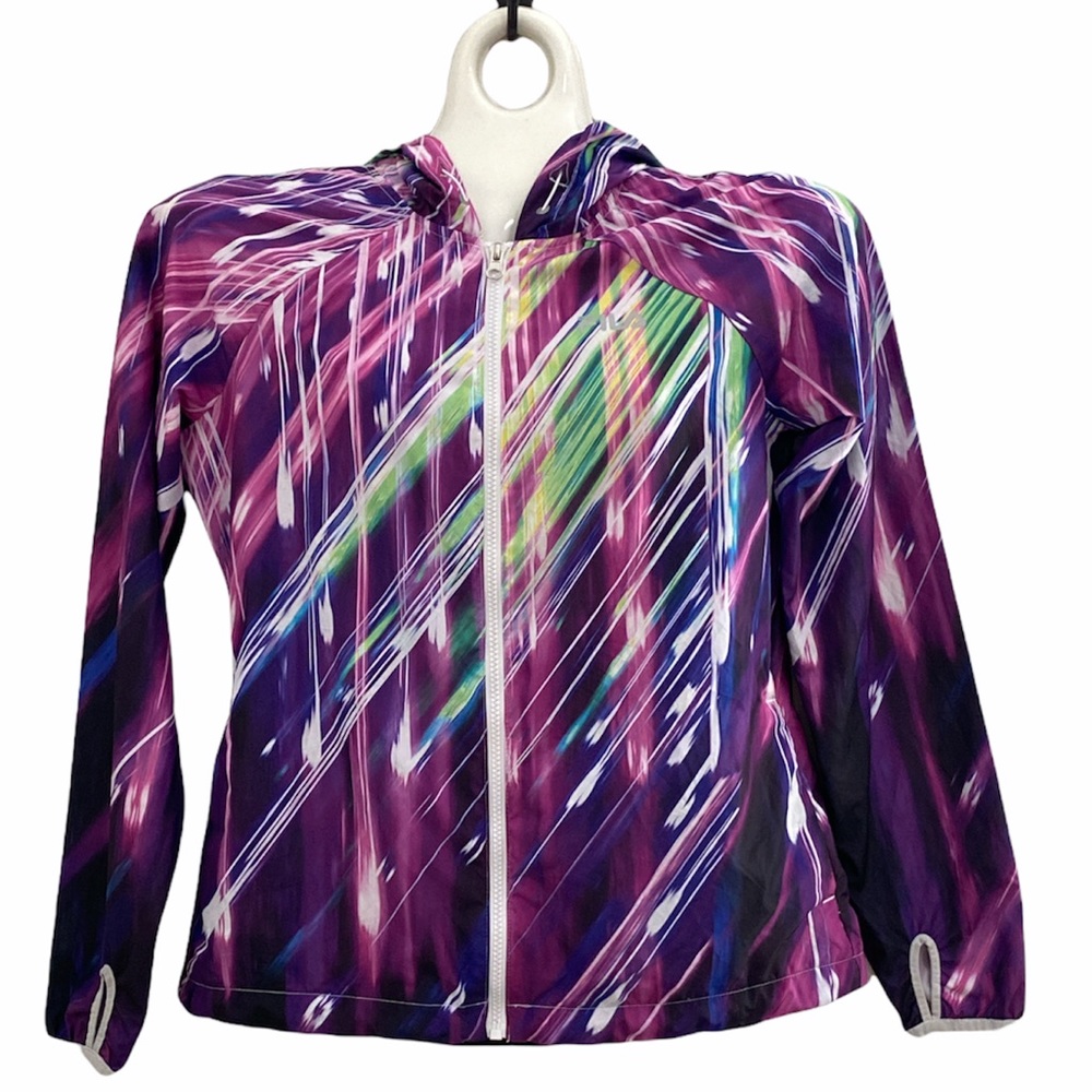 FILA Sport Performance Purple windbreaker hoodie